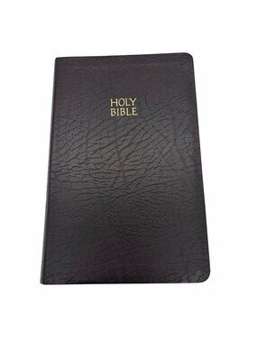 2000s Thomas Nelson KJV Holy Bible Red Letter Indexed Highlighted Annotated